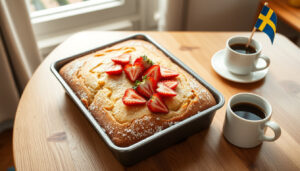Fredriks Fika tårta i långpanna – recept, portionsguide och tips