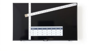 Hur många cm är en tum? Guide och tabell för TV-storlekar